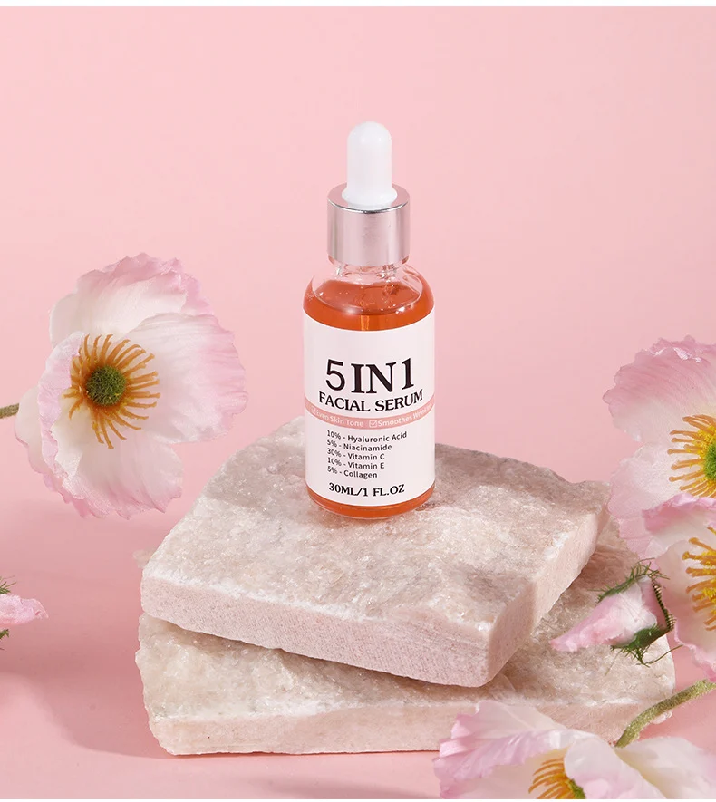 MOIKA 5-in-1 Facial Serum with Vitamin C, E, Collagen & Niacinamide 30ml 10 5 in 1 facial serum spu969181036552 desc 10