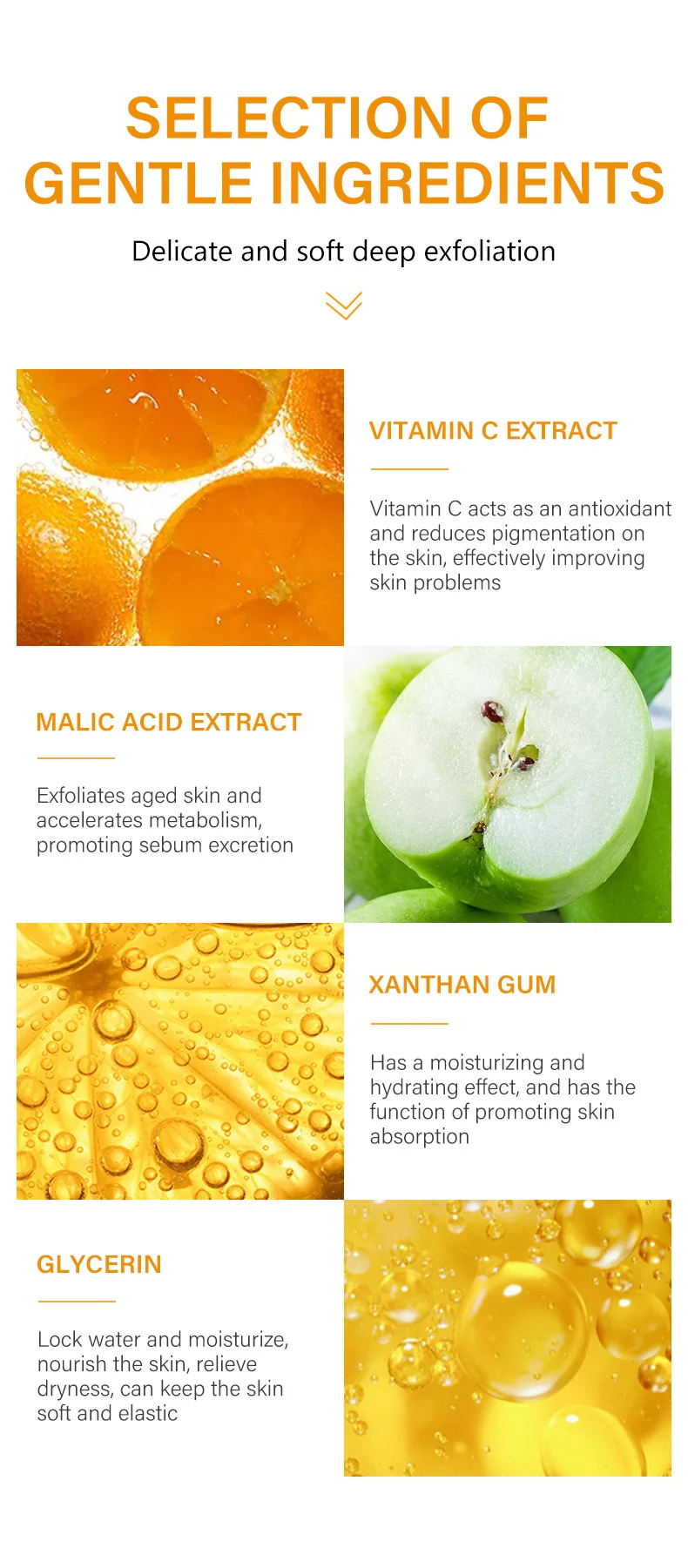 MOIKA AHA 30ml Fruit Acid Exfoliating Serum for Pores, Brightening & Smooth Skin 4 aha fruit acid serum spu693539930853 desc 4