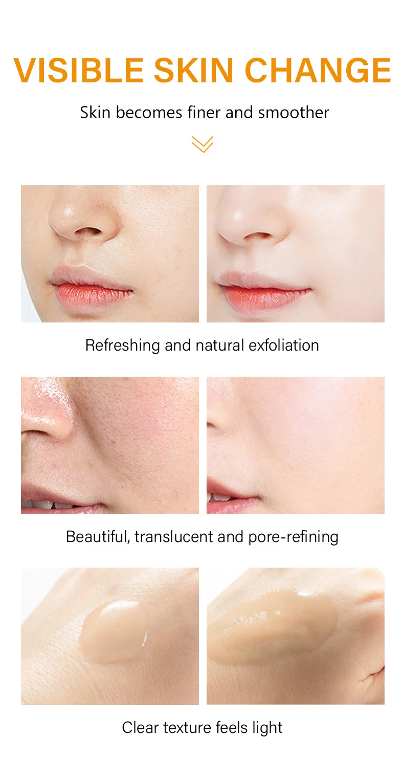 MOIKA AHA 30ml Fruit Acid Exfoliating Serum for Pores, Brightening & Smooth Skin 6 aha fruit acid serum spu693539930853 desc 6