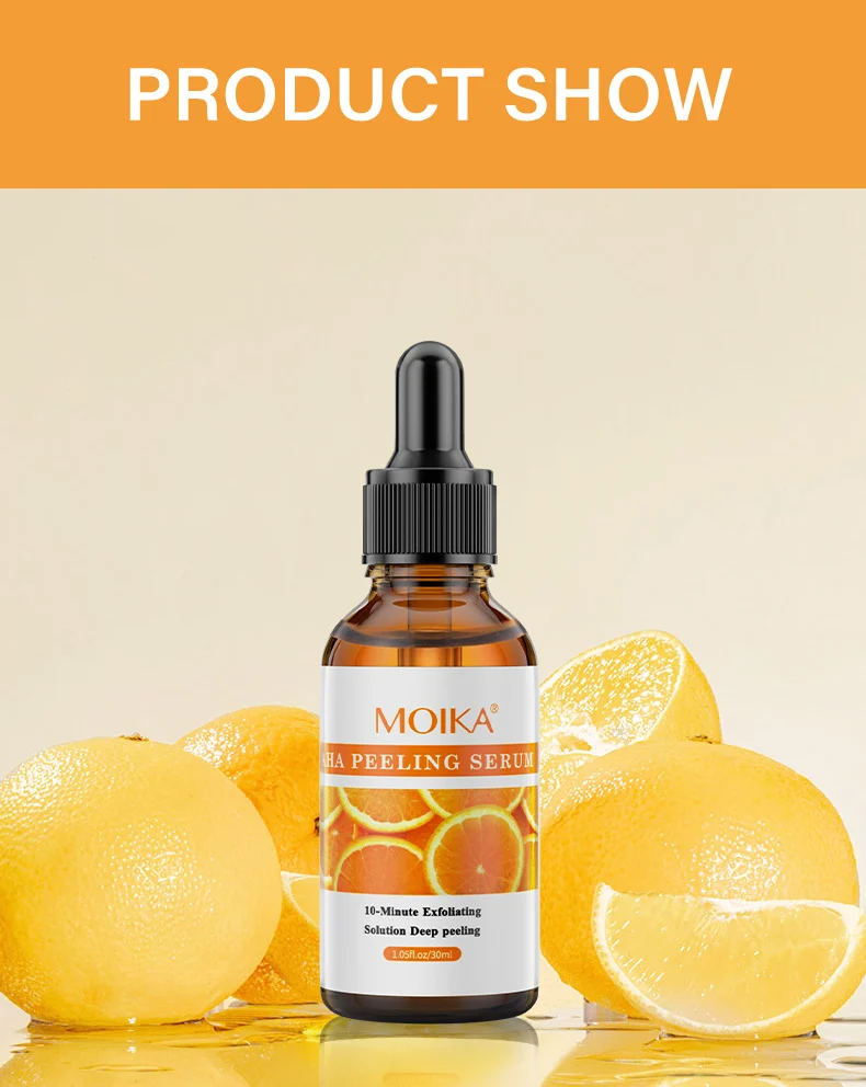 MOIKA AHA 30ml Fruit Acid Exfoliating Serum for Pores, Brightening & Smooth Skin 7 aha fruit acid serum spu693539930853 desc 7