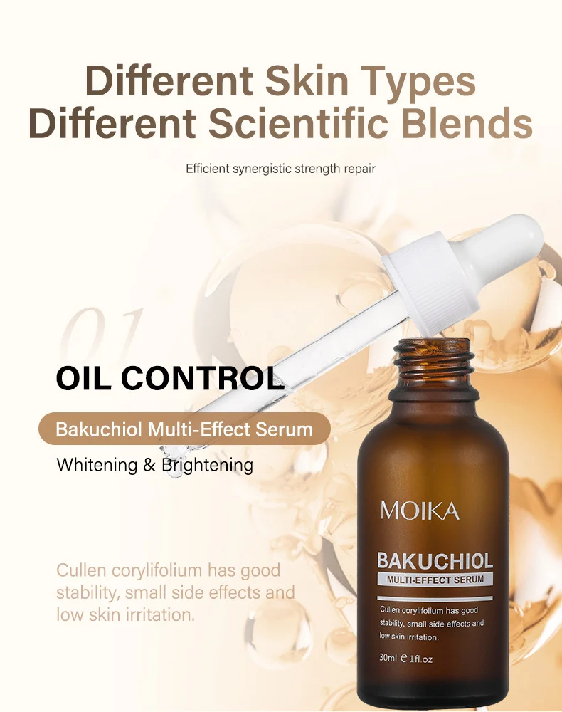 MOIKA Anti-Aging Serum Set with Bone Collagen, Vitamin C, and Bakuchiol for Brightening and Hydration 6 anti aging brightening serum set spu657445200930 desc 6