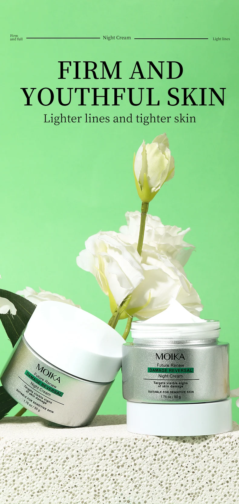 MOIKA Future Renew Damage Reversal Night Cream for Youthful, Firm Skin 1 anti aging night cream spu934450662173 desc 1