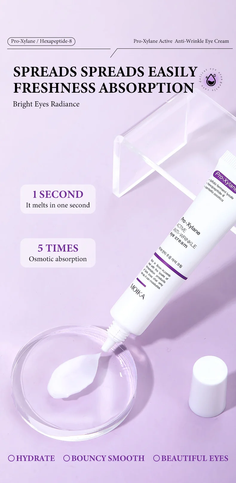 MOIKA Pro-Xylane Anti-Wrinkle Eye Cream Revitalizes Eye Contour Area 11 anti wrinkle eye cream spu693907687948 desc 11