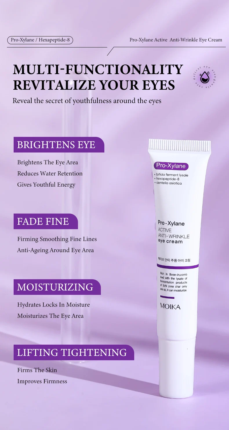 MOIKA Pro-Xylane Anti-Wrinkle Eye Cream Revitalizes Eye Contour Area 3 anti wrinkle eye cream spu693907687948 desc 3