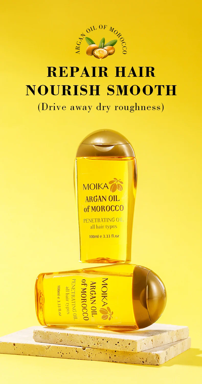 MOIKA Argan Oil of Morocco Hair Care Oil for Repair, Smooth & Nourish 1 argan oil hair care oil spu733110677481 desc 1