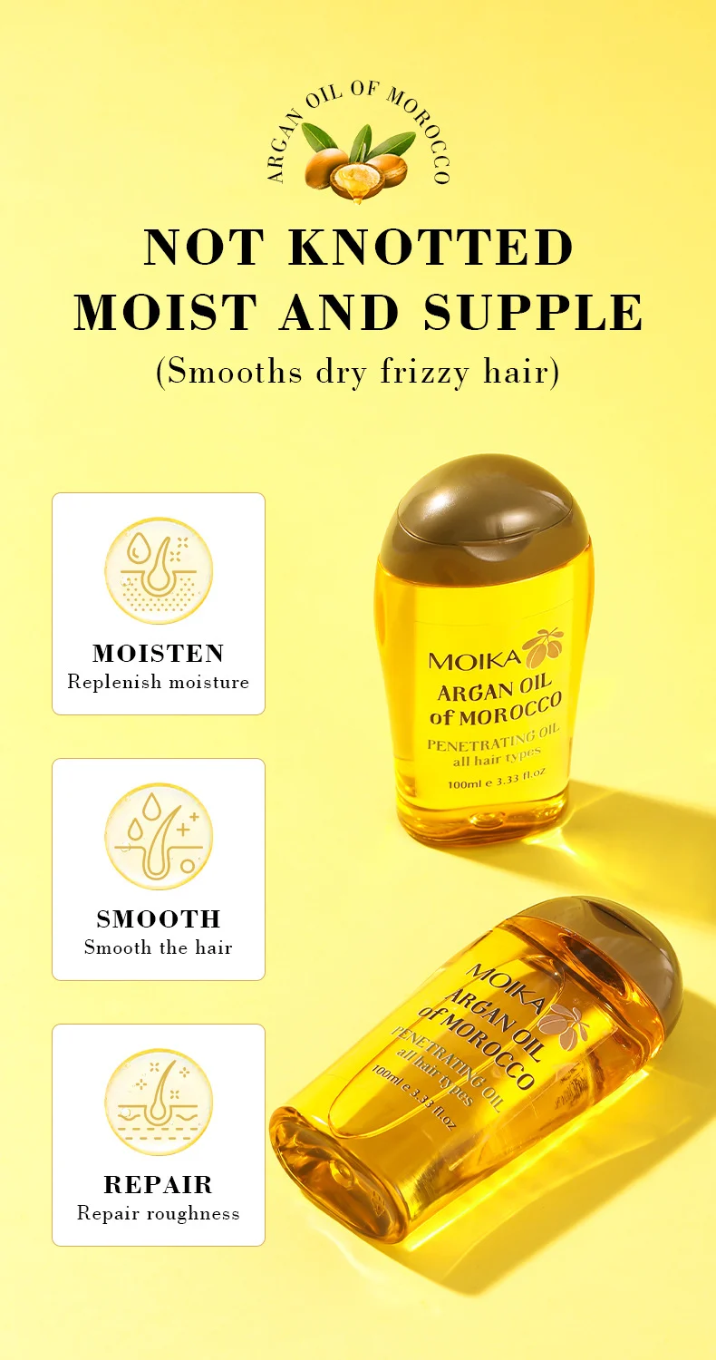 MOIKA Argan Oil of Morocco Hair Care Oil for Repair, Smooth & Nourish 3 argan oil hair care oil spu733110677481 desc 3