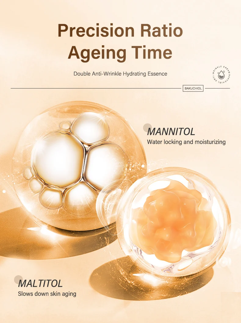 MOIKA Bakuchiol Anti-Wrinkle Cream 50ml Firming Anti-Aging Moisturizer 5 bakuchiol anti wrinkle cream spu732768060268 desc 5