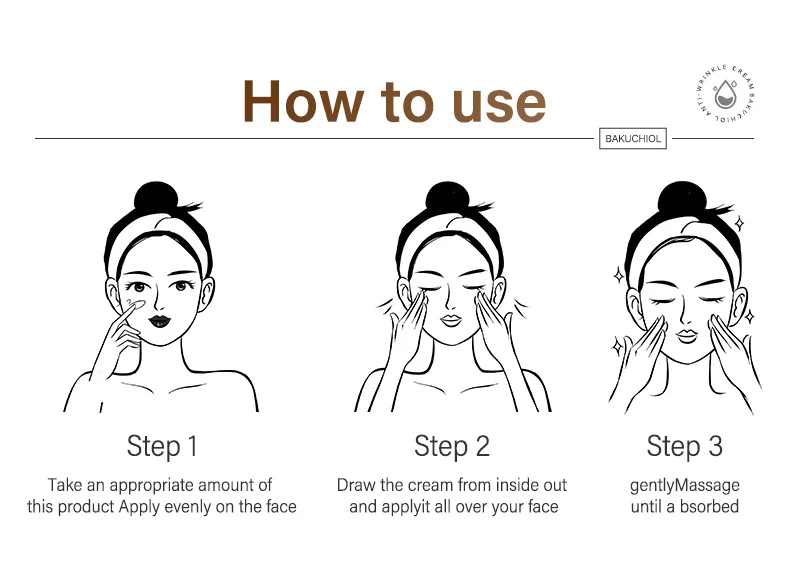 MOIKA Bakuchiol Anti-Wrinkle Cream 50ml Firming Anti-Aging Moisturizer 8 bakuchiol anti wrinkle cream spu732768060268 desc 8