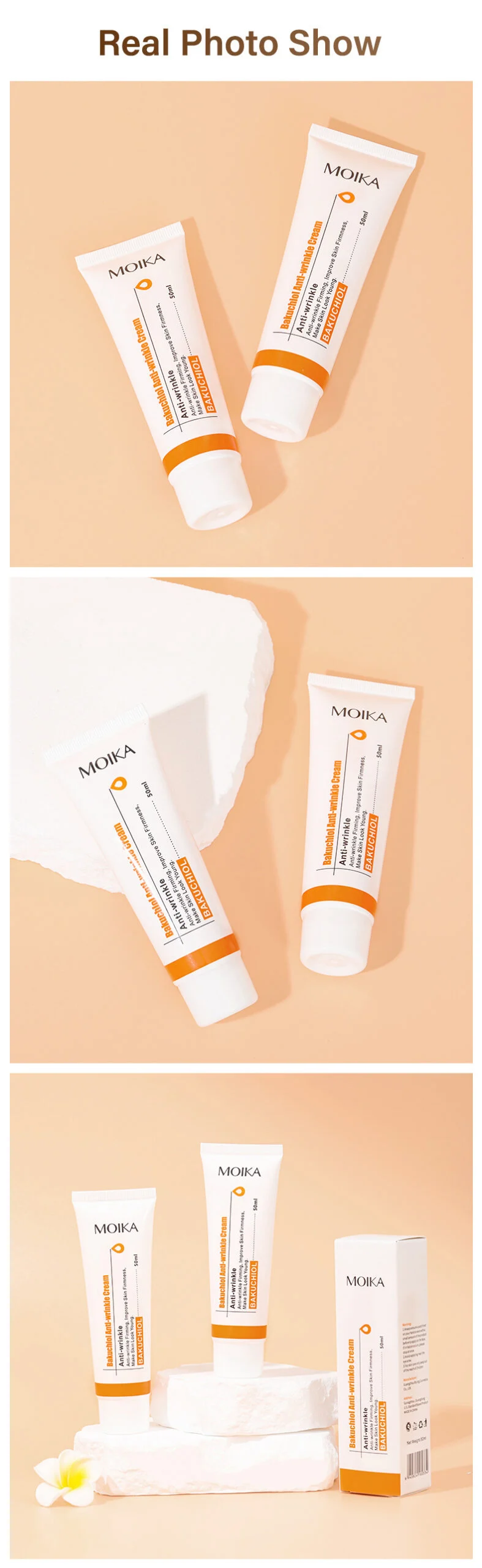 MOIKA Bakuchiol Anti-Wrinkle Cream 50ml Firming Anti-Aging Moisturizer 9 bakuchiol anti wrinkle cream spu732768060268 desc 9 scaled