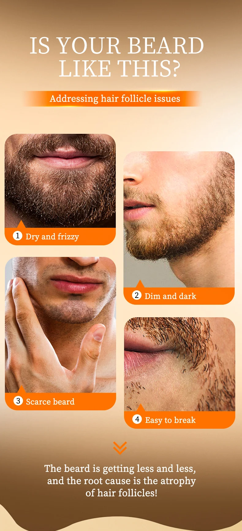 MOIKA Beard Growth Oil with Caffeine for Fuller, Healthier Facial Hair 2 beard growth oil spu856992679931 desc 2