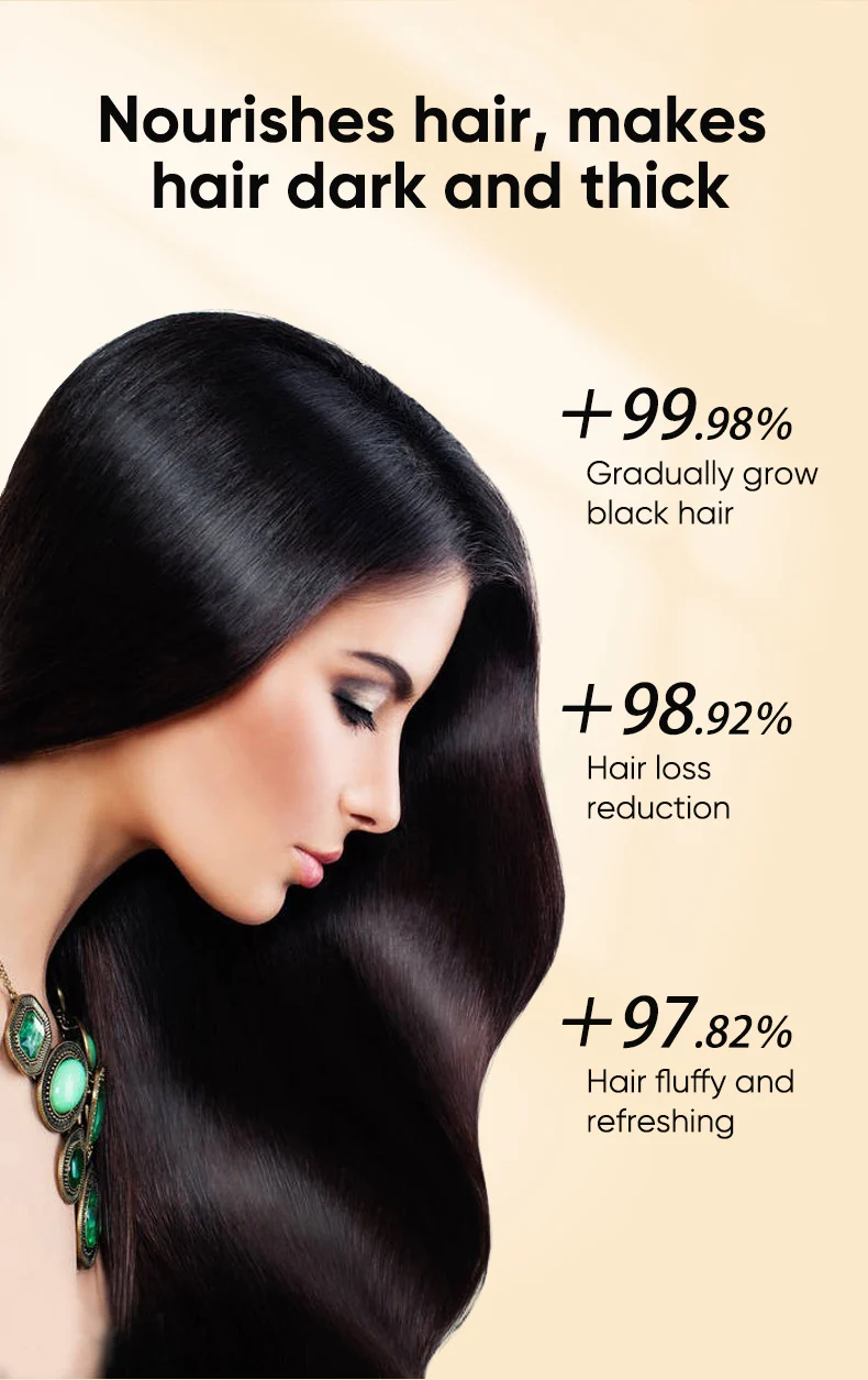 MOIKA Black Hair Essence Herbal Care Improves White Hair Nourishes Hair Roots 7 black hair essence spu727363552098 desc 7