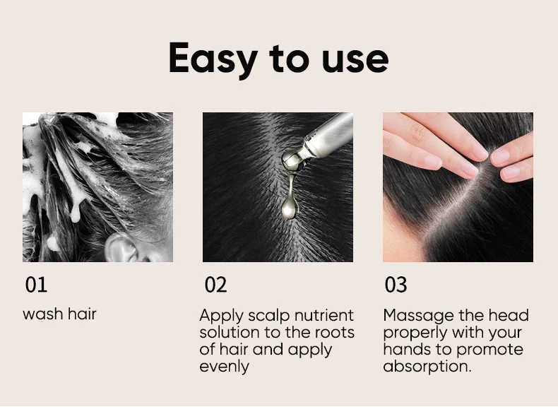 MOIKA Herbal Black Hair Essence - Improve White Hair & Strengthen Roots 30ml 9 black hair essence spu762174207628 desc 9