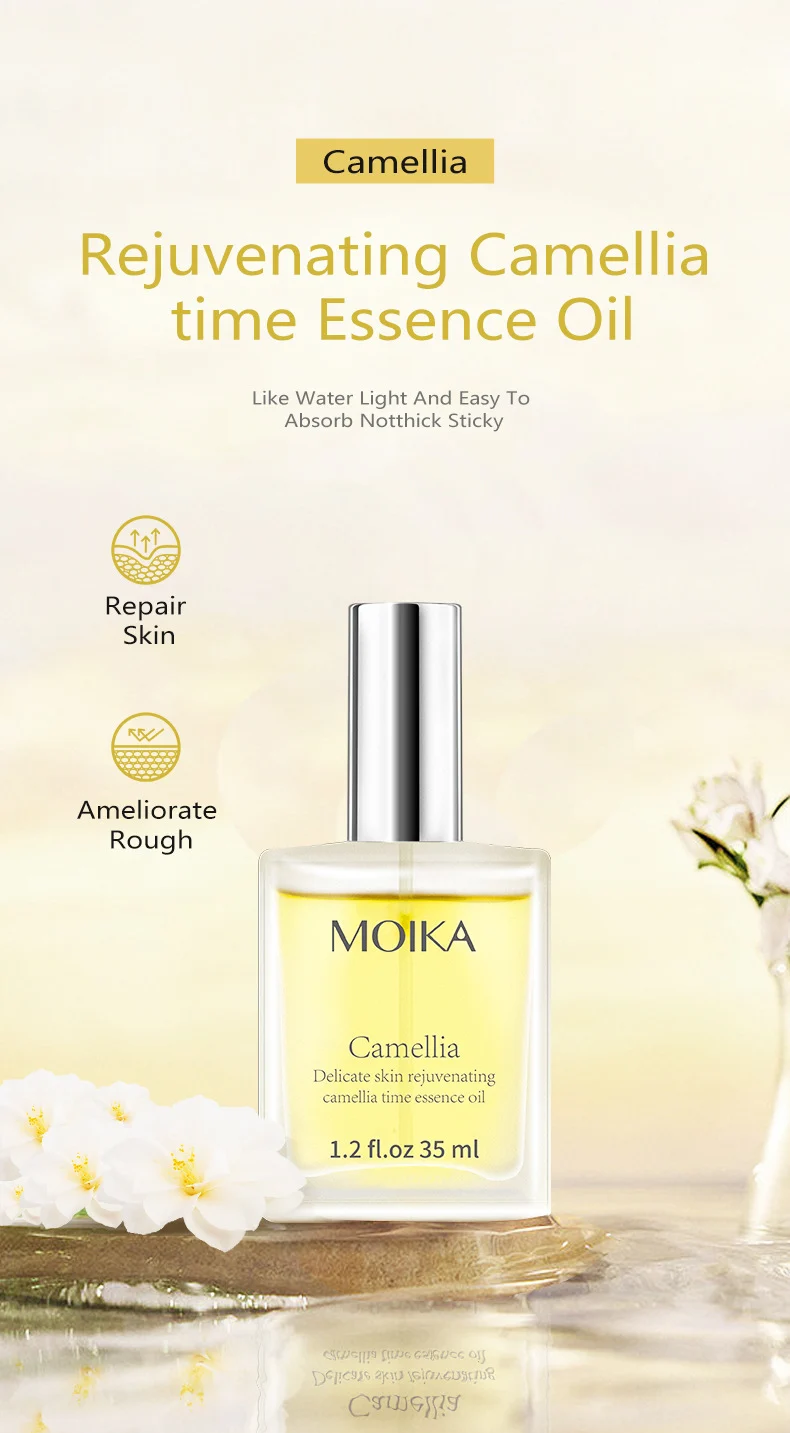 MOIKA Camellia Rejuvenating Essence Oil for Anti-Aging, Repair & Smooth Skin 1 camellia rejuvenating essence oil spu740923627039 desc 1