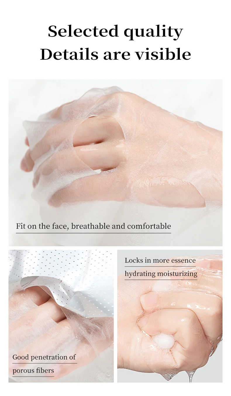 MOIKA Animal Face Mask Set - Hydrating Cartoon Masks with Hyaluronic Acid 8 cartoon animal face masks spu746064659391 desc 8