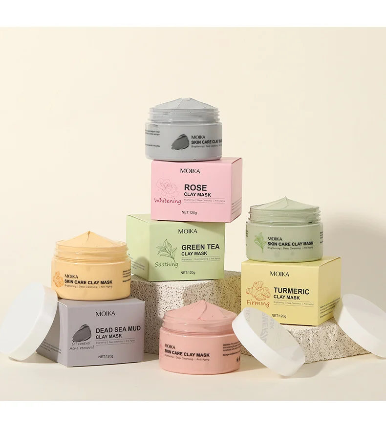 MOIKA Clay Face Mask Set - Brightening, Deep Cleansing, Anti-Aging 13 clay face mask set spu660944800775 desc 13