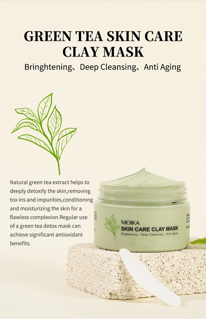 MOIKA Clay Face Mask Set - Brightening, Deep Cleansing, Anti-Aging 6 clay face mask set spu660944800775 desc 6