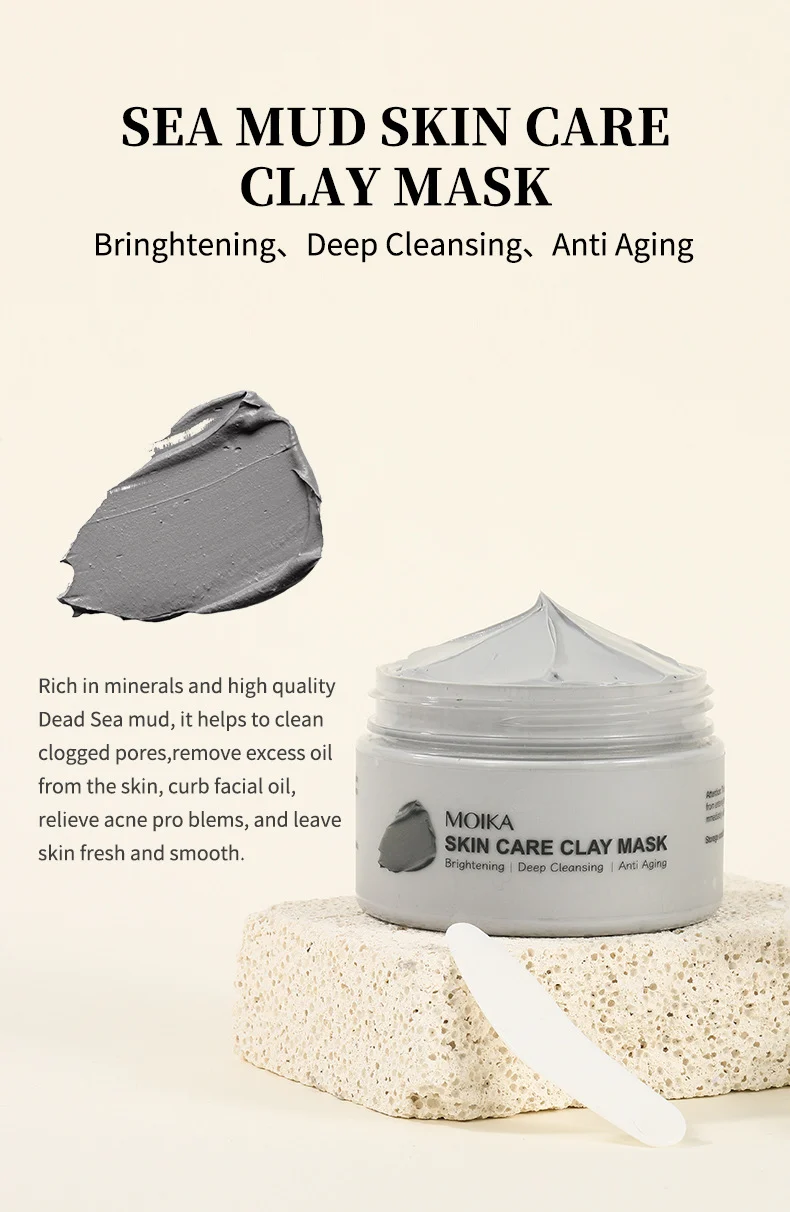 MOIKA Clay Face Mask Set - Brightening, Deep Cleansing, Anti-Aging 7 clay face mask set spu660944800775 desc 7