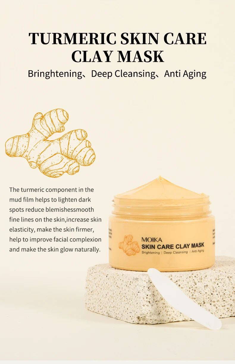 MOIKA Clay Face Mask Set - Brightening, Deep Cleansing, Anti-Aging 8 clay face mask set spu660944800775 desc 8
