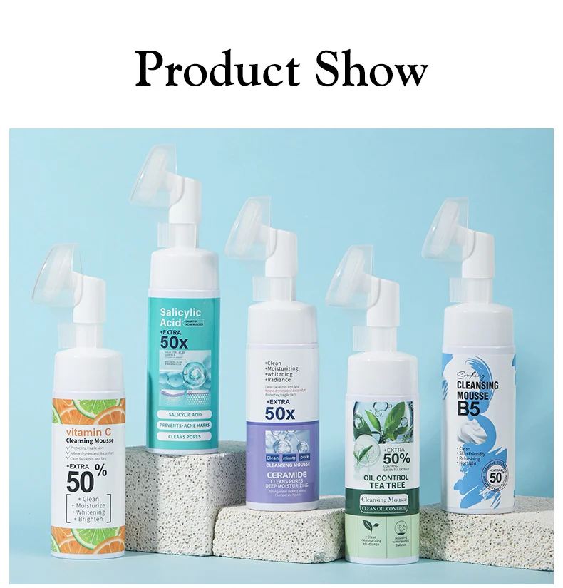 MOIKA Cleansing Mousse with Vitamin C & Salicylic Acid for Pore Cleansing & Oil Control 10 cleansing foam mousse spu669863454534 desc 10