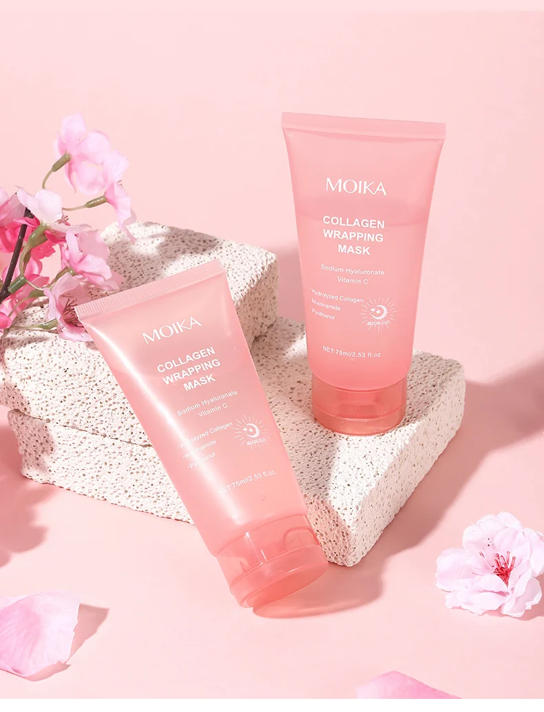 MOIKA Collagen Overnight Peel-Off Wrapping Mask for Firming & Moisturizing 8 collagen overnight peel off mask spu936033219457 desc 8