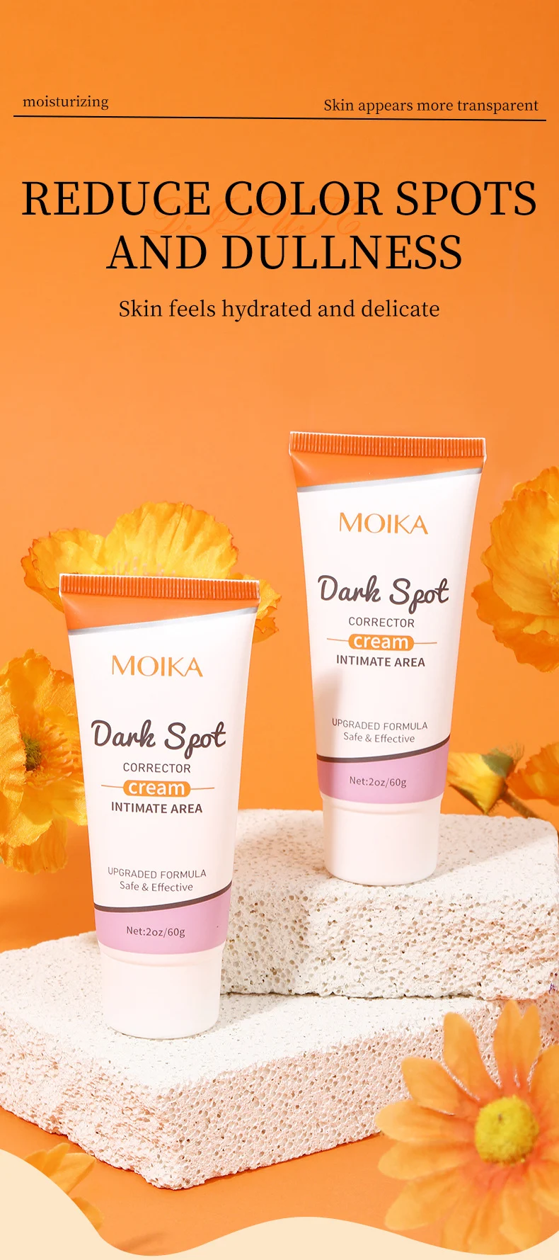 MOIKA Dark Spot Removal Cream for Armpit, Elbow & Knee Brightening 2 dark spot corrector cream spu672978117498 desc 2