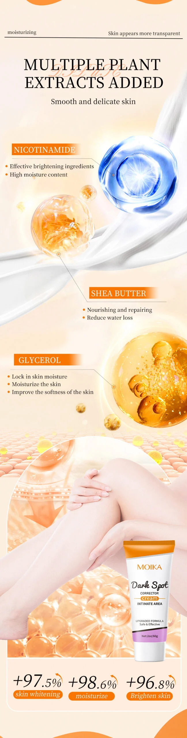 MOIKA Dark Spot Removal Cream for Armpit, Elbow & Knee Brightening 7 dark spot corrector cream spu672978117498 desc 7 scaled