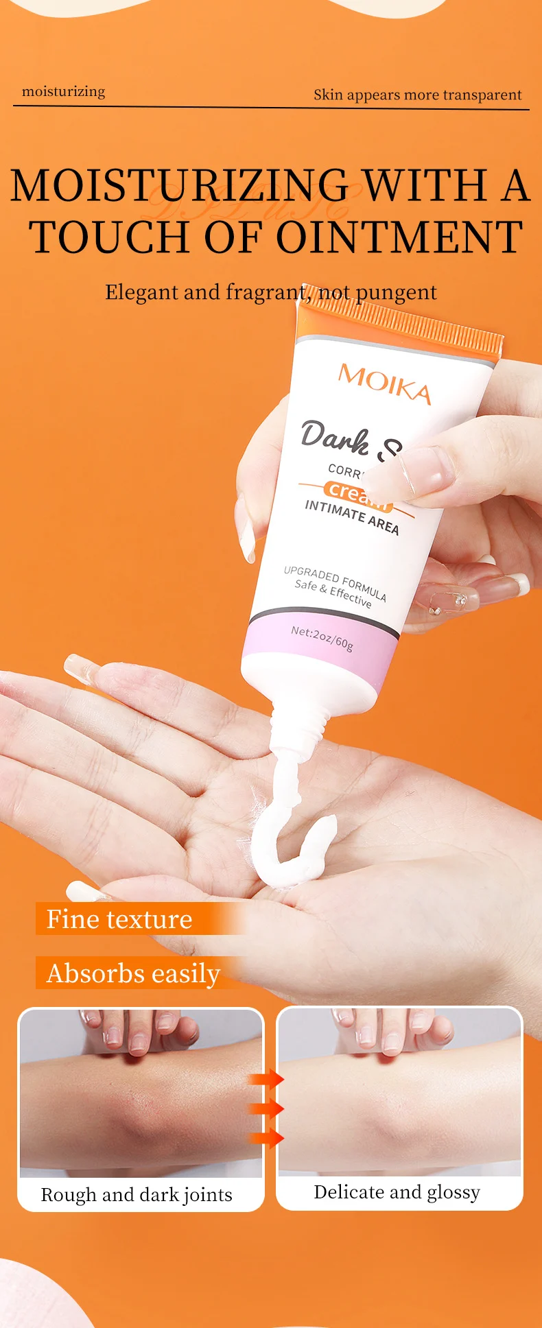 MOIKA Dark Spot Removal Cream for Underarm, Elbows & Knees, 60g 8 dark spot removal cream spu877926030282 desc 8