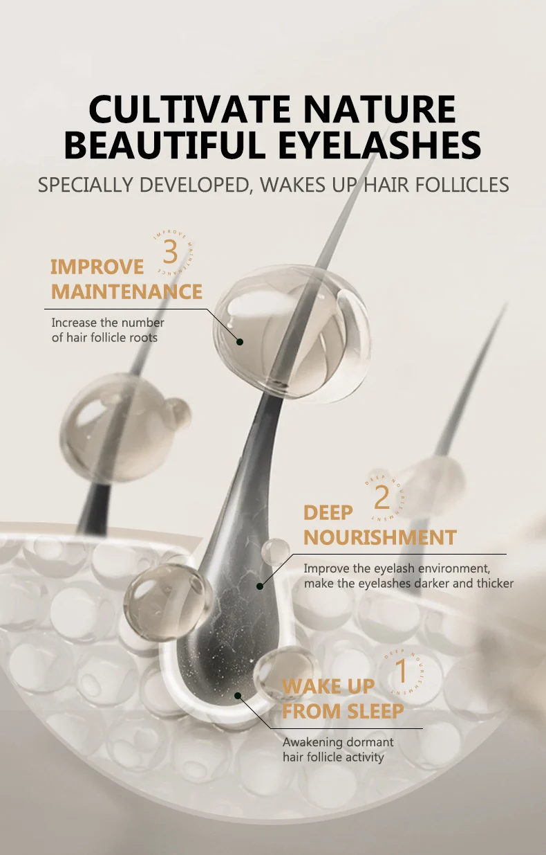 MOIKA 7D Eyelash Serum for Growth, Black Shiny Natural Lashes, 4ml 6 eyelash growth serum spu658921239791 desc 6