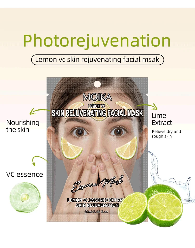 MOIKA Fruit Cartoon Facial Mask Set - 9 Sheet Masks for Hydration, Brightening & Repair 10 fruit cartoon facial mask set spu758670794957 desc 10