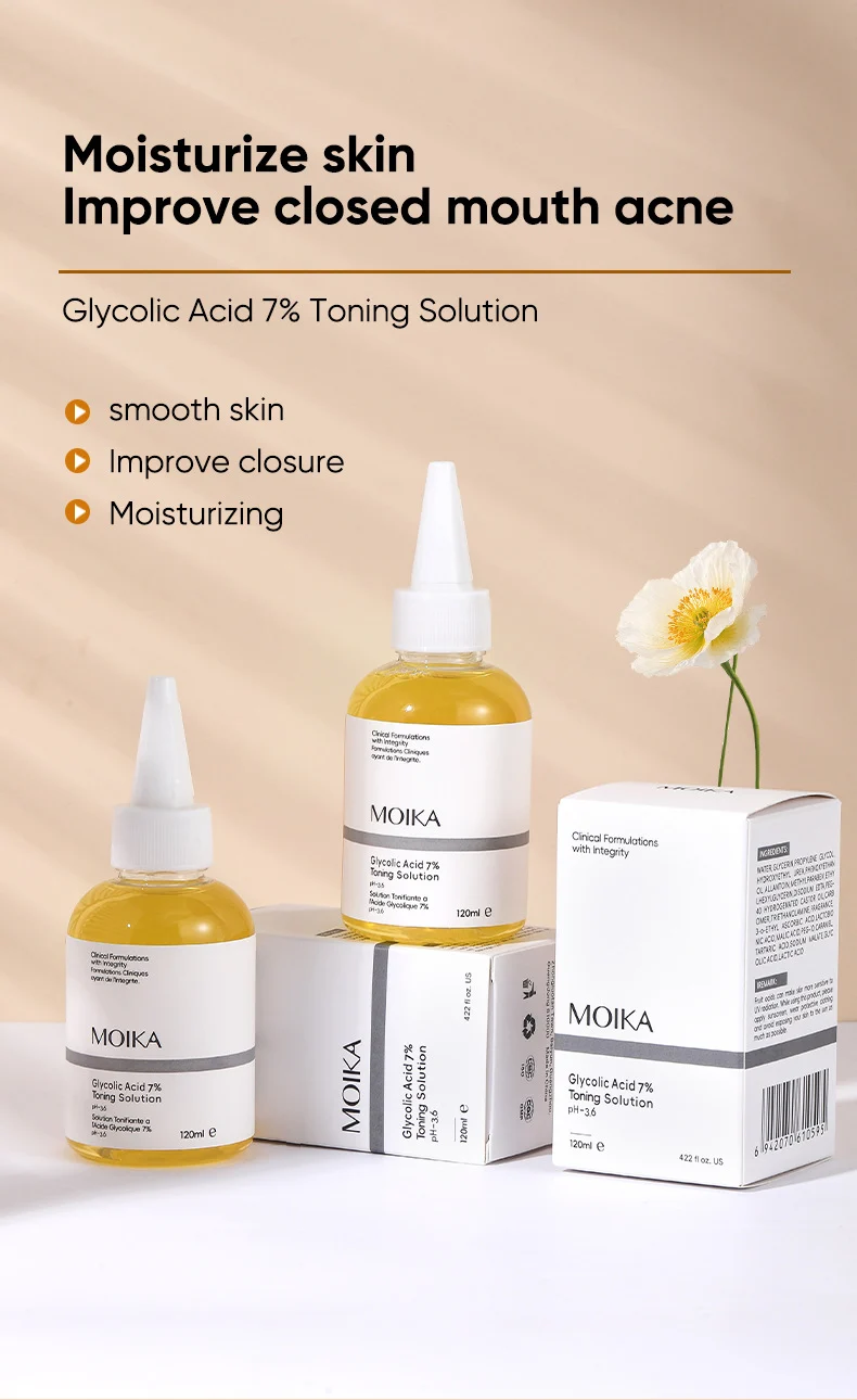 MOIKA Glycolic Acid 7% Toning Solution Exfoliating Face Serum 1 glycolic acid toning solution spu693498539580 desc 1