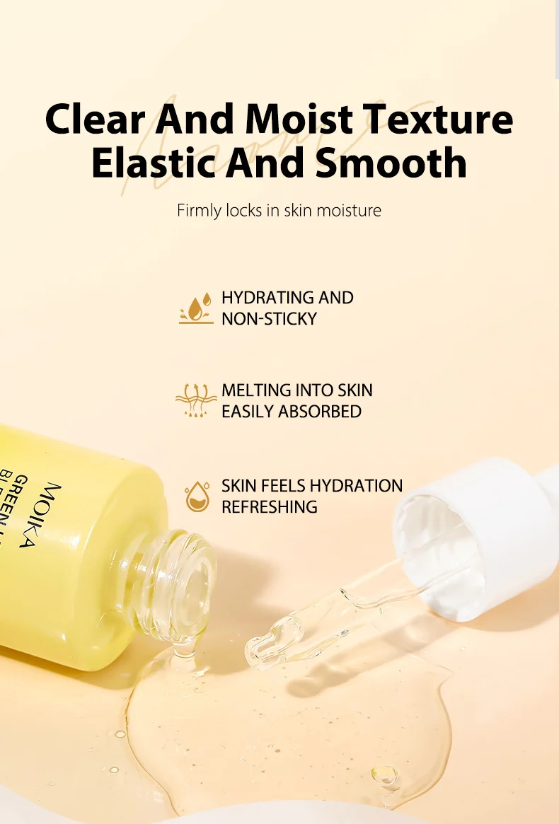 MOIKA Green Lemon Vita C Blemish Serum 20% VC Brightening Spot Treatment 10 green lemon vitamin c serum spu694042215168 desc 10