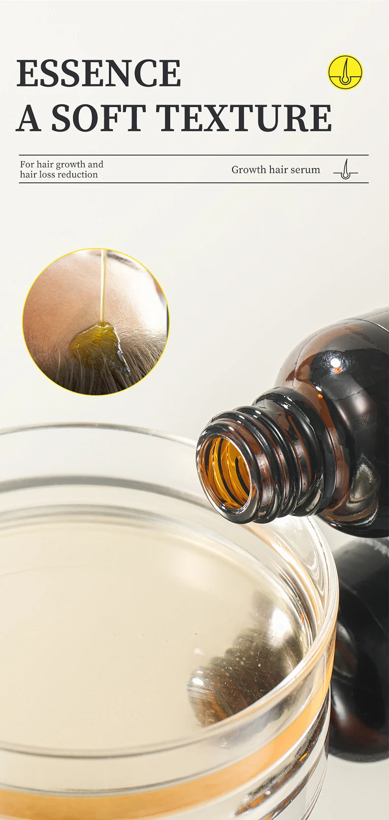 MOIKA Hair Growth Serum for Anti Hair Loss & Hair Regeneration, 30ml 7 hair growth anti loss serum spu917029835264 desc 7