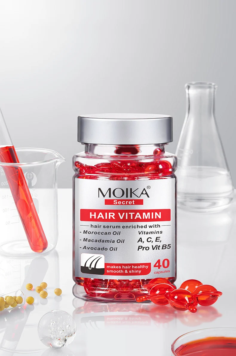 MOIKA Hair Vitamin Serum Capsules 40ml with Moroccan Oil for Damaged Hair Repair 11 hair vitamin serum capsules spu724958071398 desc 11