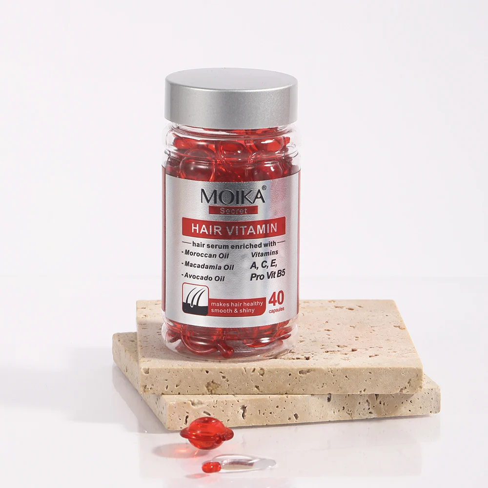 MOIKA Hair Vitamin Serum Capsules 40ml with Moroccan Oil for Damaged Hair Repair 17 hair vitamin serum capsules spu724958071398 desc 17