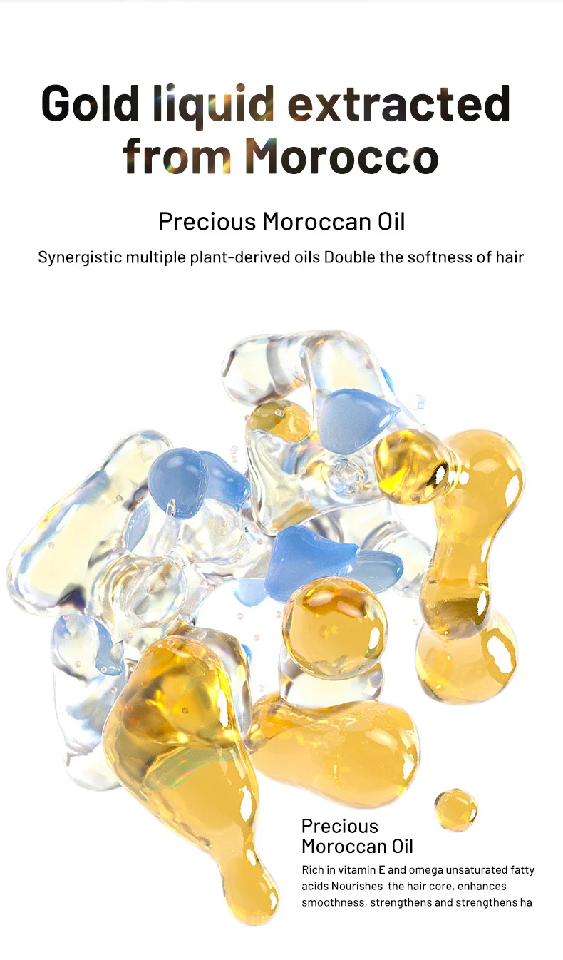 MOIKA Hair Vitamin Serum Capsules 40ml with Moroccan Oil for Damaged Hair Repair 6 hair vitamin serum capsules spu724958071398 desc 6