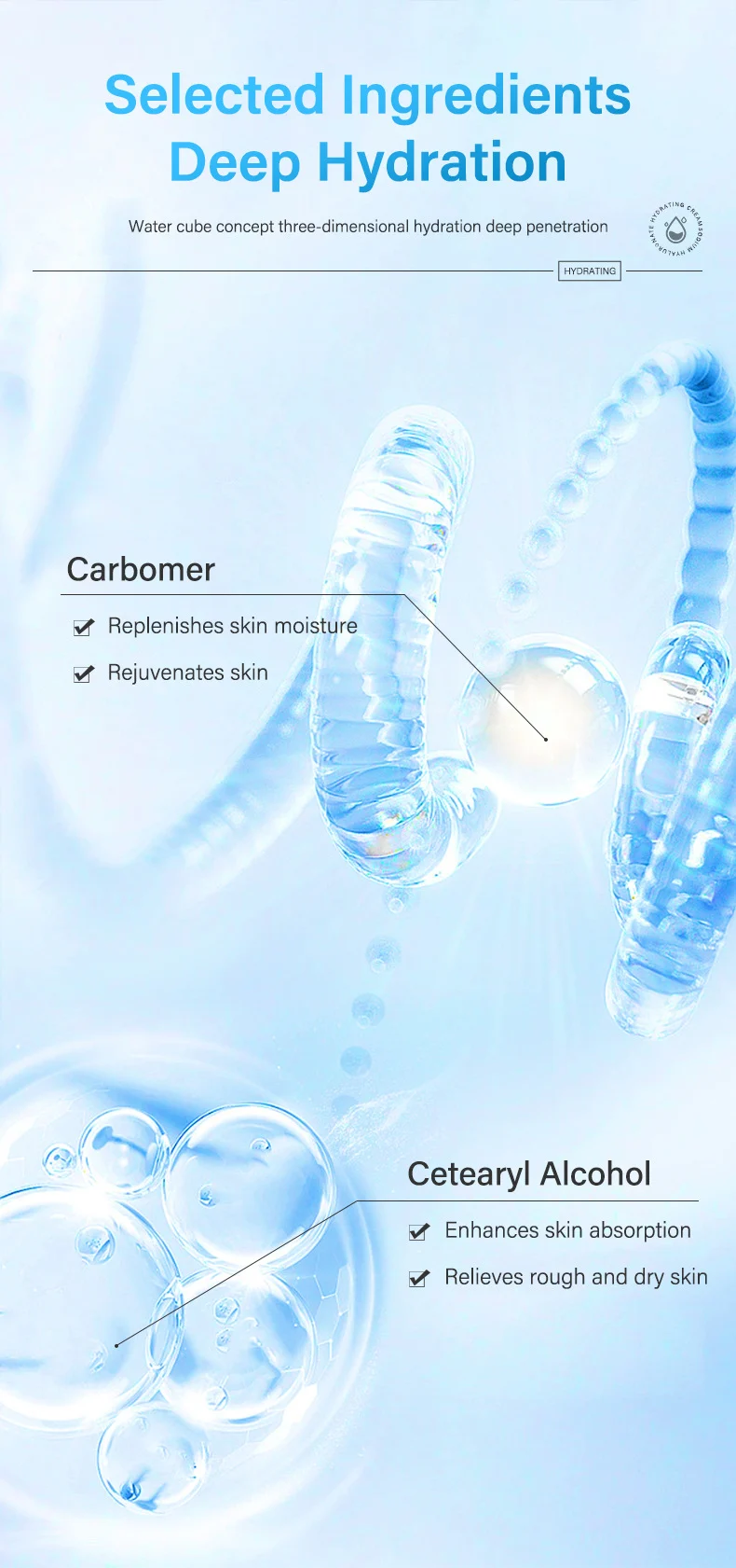 MOIKA Sodium Hyaluronate Hydrating Cream for Moisturizing Dry Skin 5 hyaluronic acid moisturizing cream spu732751716393 desc 5