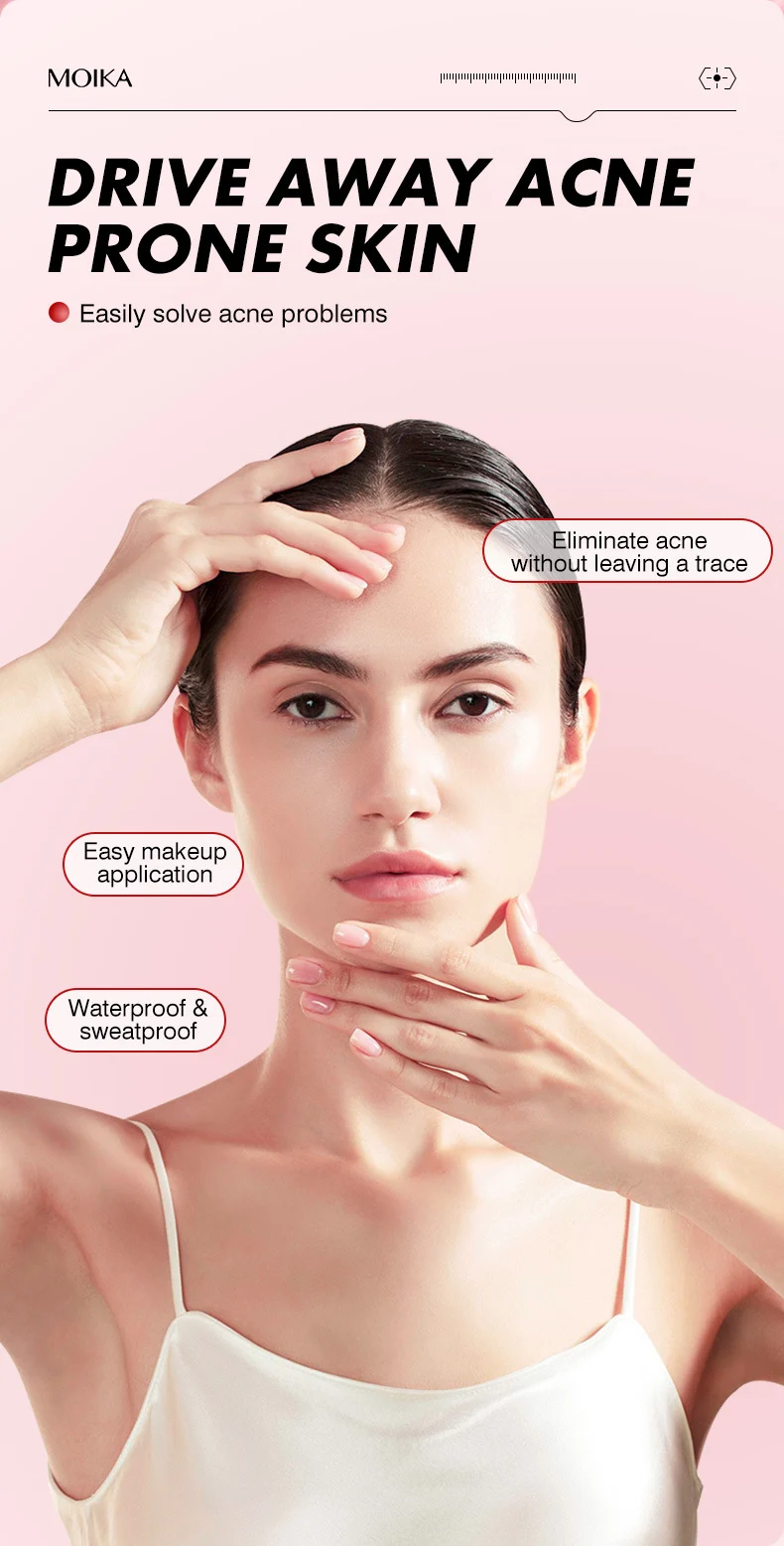 MOIKA Salicylic Acid Acne Patches 36 Pcs, Invisible Hydrocolloid Pimple Patch for Spot Treatment 7 hydrocolloid acne patches spu723137994867 desc 7