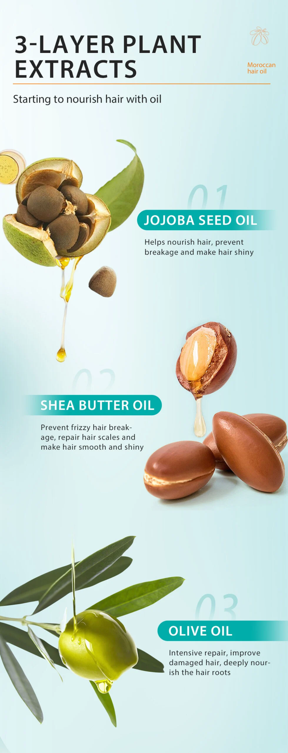 MOIKA Moroccan Argan Hair Oil with Jojoba Seed Oil - 100ml Deep Conditioning & Repair 4 moroccan argan hair oil spu724748969891 desc 4 scaled