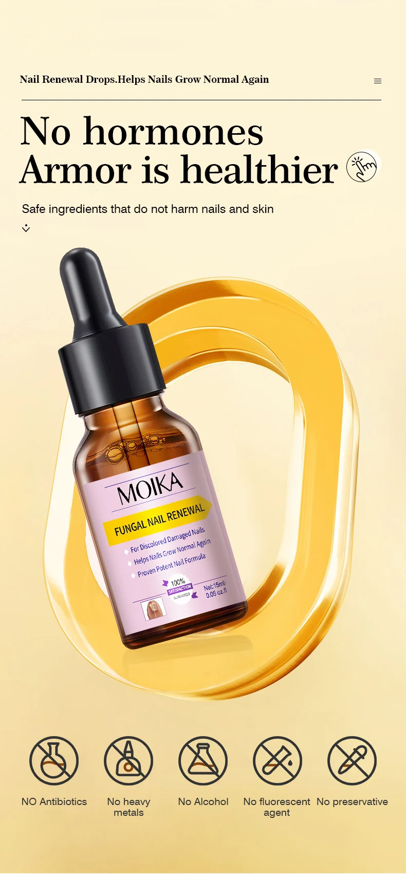 MOIKA Nail Renewal Drops Fungal Nail Repair Toenail Growth Treatment 7 nail renewal drops treatment spu884345508241 desc 7