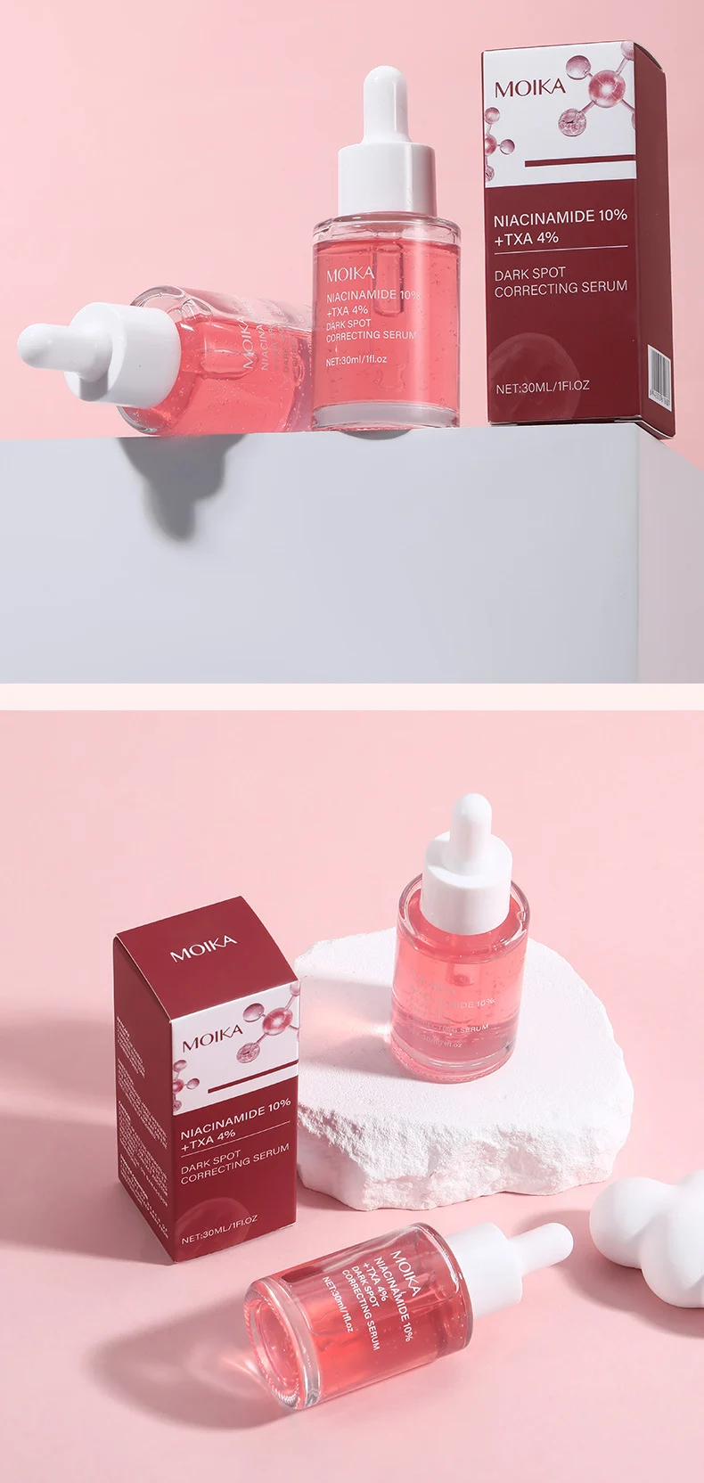 MOIKA Niacinamide 10% + TXA 4% Dark Spot Correcting Serum 30ml for Acne Marks 7 niacinamide dark spot correcting serum spu722951742924 desc 7