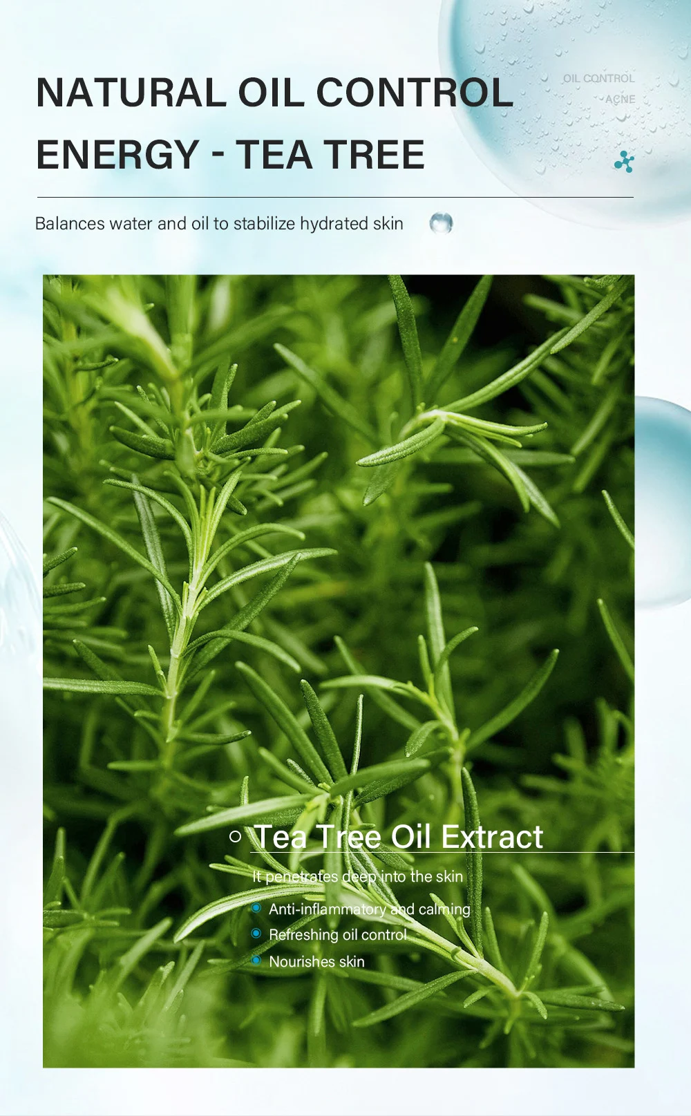 MOIKA Tea Tree & Salicylic Acid Oil Control Acne Removal Skincare Set 4 oil control acne skincare set spu711287669548 desc 4