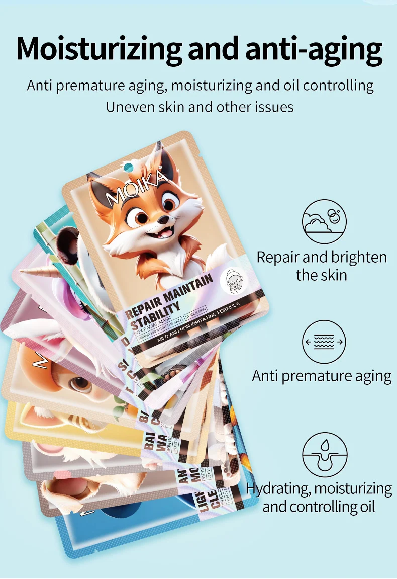 repairing fox animal face mask spu979061465293 desc 2