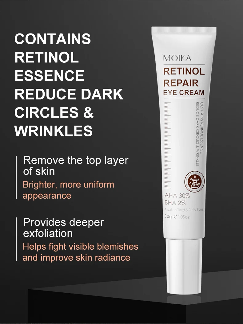 MOIKA Retinol Cream Serum Eye Cream Set for Anti-Aging & Skin Repair 6 retinol anti aging skincare set spu709569638020 desc 6