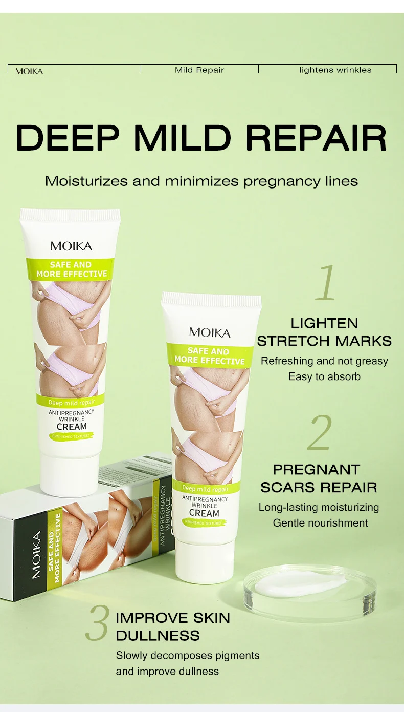 MOIKA Deep Mild Repair Stretch Mark Cream for Pregnancy & Postpartum 3 stretch mark repair cream spu704286310208 desc 3