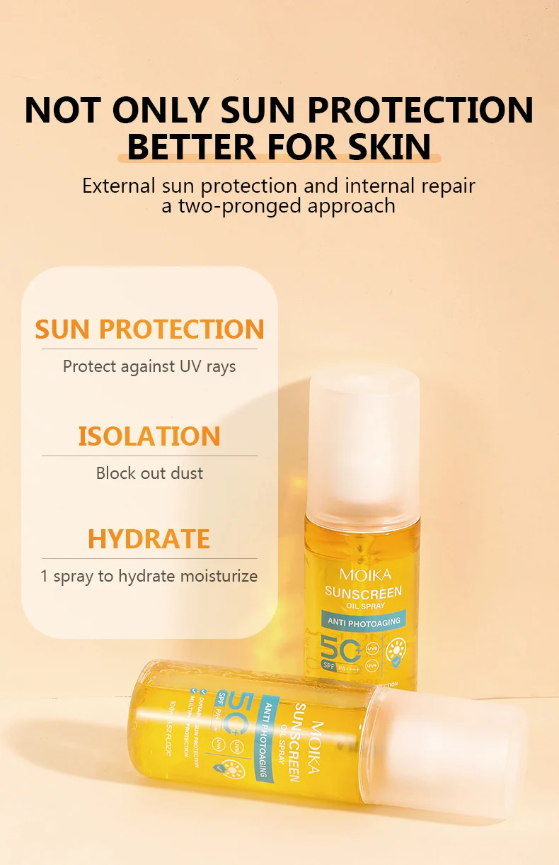 MOIKA Sunscreen Oil Spray SPF 50+ UV Protection for Face and Body 3 sunscreen oil spray spu712311220965 desc 3