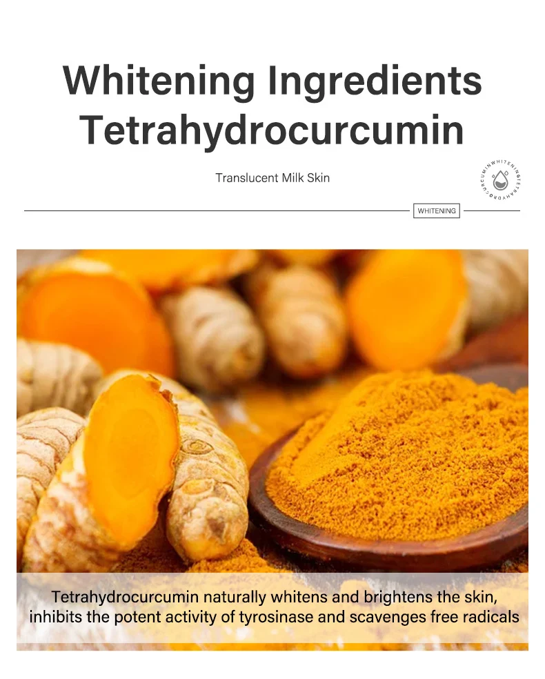 MOIKA Tetrahydrocurcumin Whitening Cream Brighten Skin Moisturize 50ml 5 tetrahydrocurcumin whitening face cream spu733386467660 desc 5