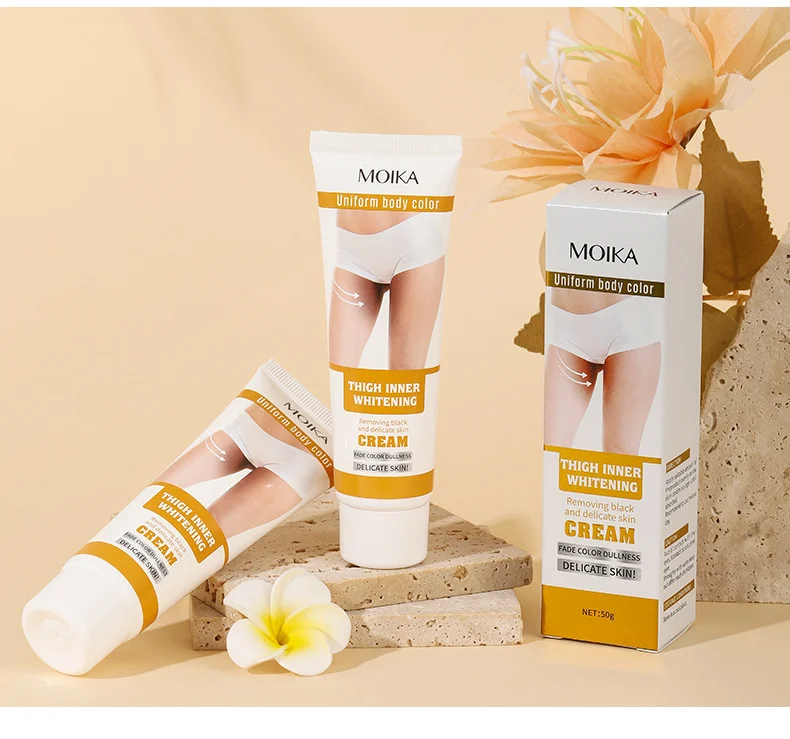 MOIKA Thigh Inner Whitening Cream - Brighten & Even Skin Tone, Reduce Dark Spots 10 thigh whitening cream spu690304699828 desc 10