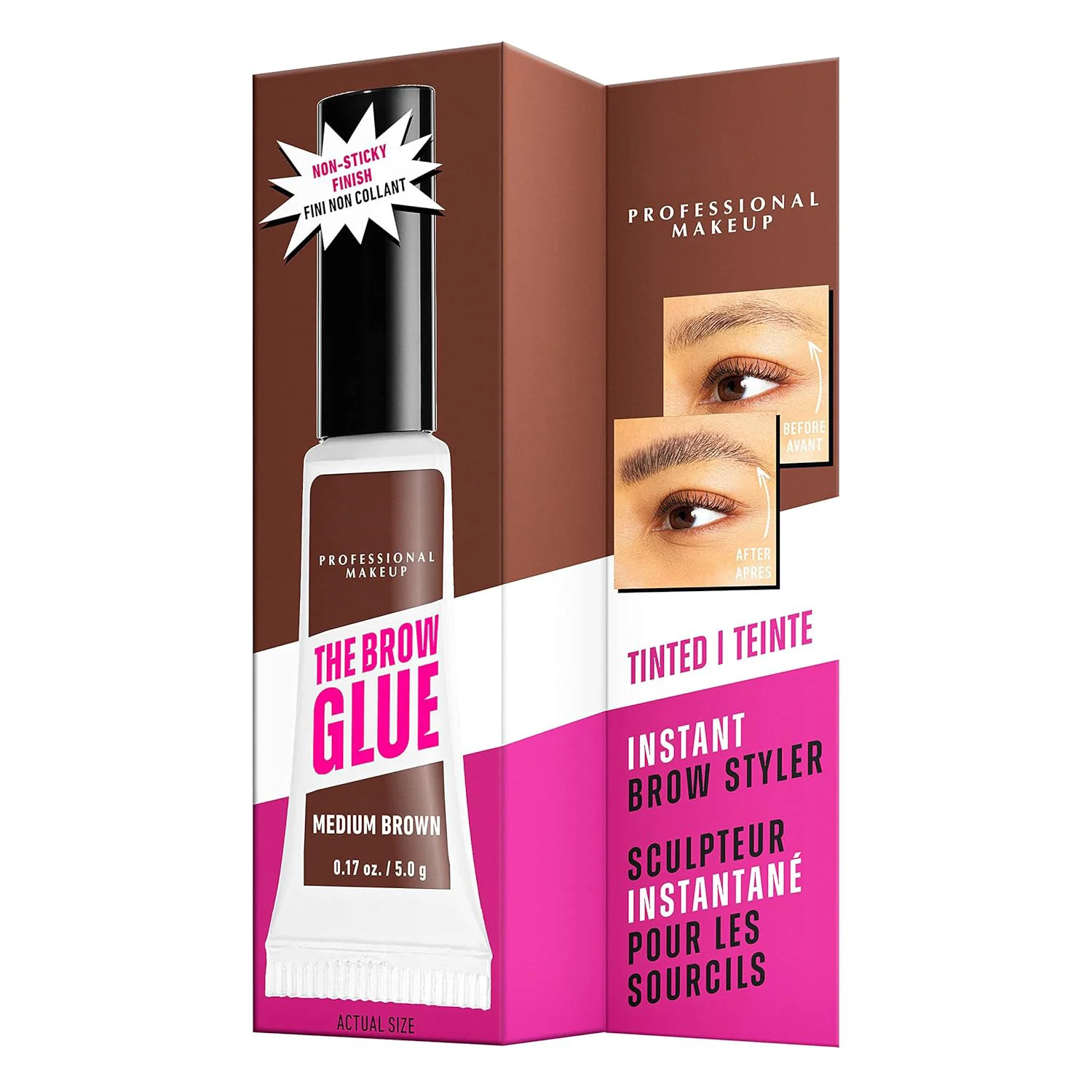 MOIKA Tinted Brow Glue - Waterproof Eyebrow Styler & Sculpting Gel 2 tinted brow gel eyebrow styler spu952633626709 desc 2