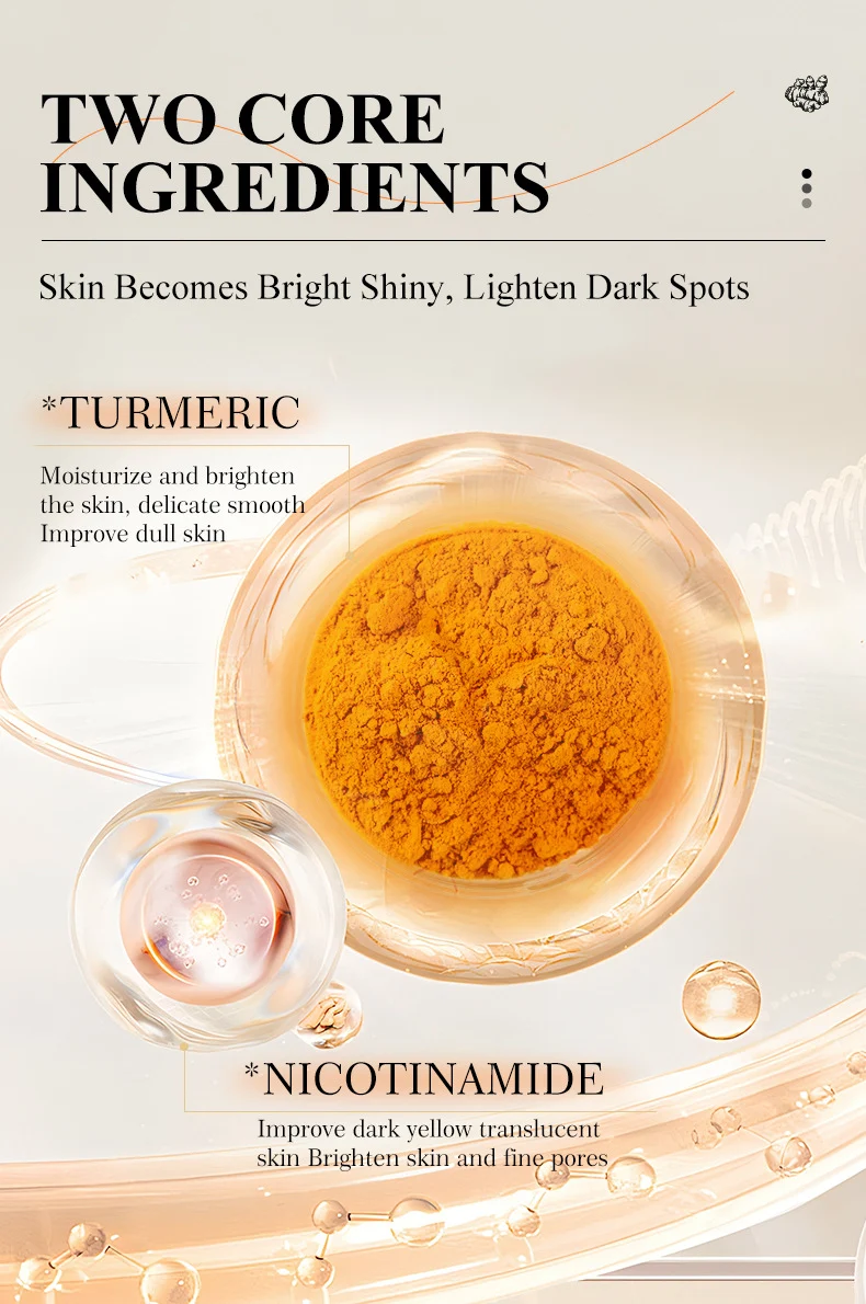 MOIKA Turmeric & Niacinamide Brightening 4-Piece Skincare Set for Soothing & Hydrating Skin 4 turmeric niacinamide skincare set spu659443258270 desc 4