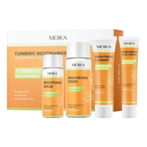 MOIKA Turmeric & Niacinamide Brightening 4-Piece Skincare Set